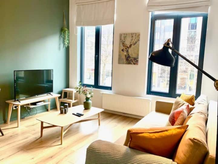 Cozy Apartment In Antwerpen Centraal Exterior foto