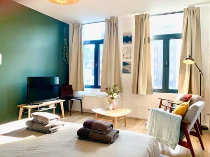 Cozy Apartment In Antwerpen Centraal Exterior foto